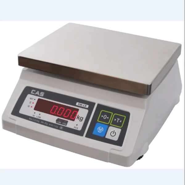 Digital Portable Scales CAS SW-LR Capacity 2kg/ 0.2g - 20kg/ 2g